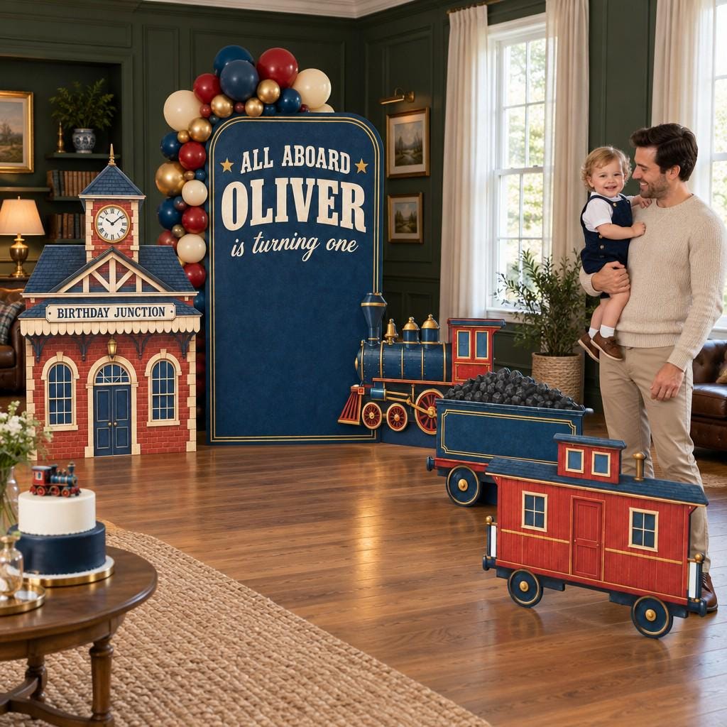 Navy All Aboard Railway Junction Arch Set