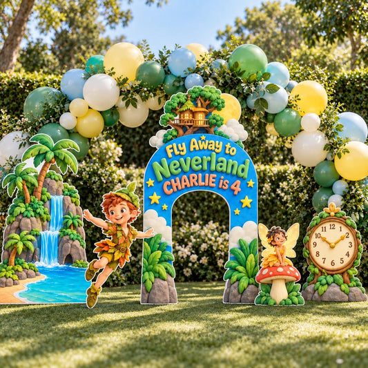 Treehouse Waterfall Neverland Arch Set