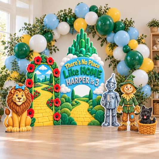 Poppy Road Land of Oz Birthday Arch Set