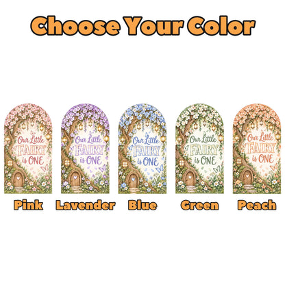 Blue Blossom Mushroom Fairy Birthday Set