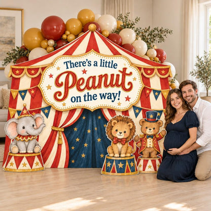 Little Peanut Circus Tent Baby Shower Set