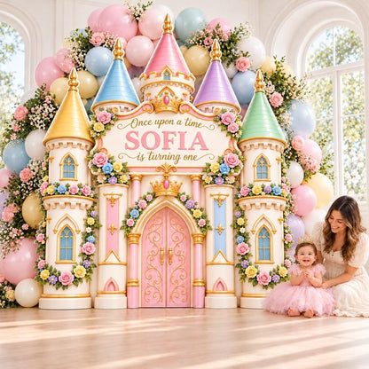 Pastel Tower Once Upon a Time Castle