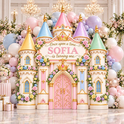 Pastel Tower Once Upon a Time Castle