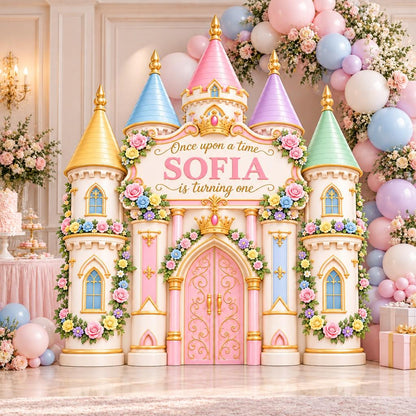 Pastel Tower Once Upon a Time Castle