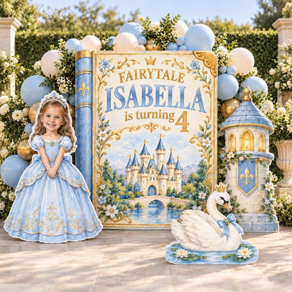 Powder Blue Fairytale Storybook Princess Set