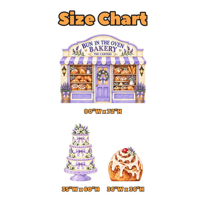 Lavender Bun in the Oven Bakery Set