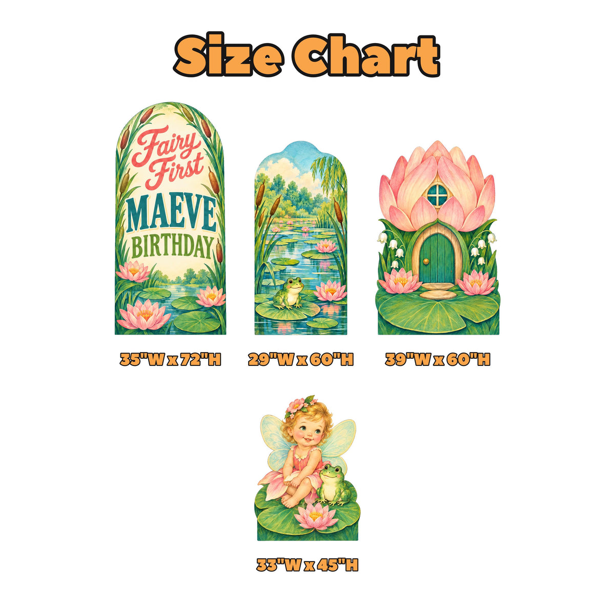 Lily Pond Frog Fairy First Arch Set