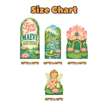 Lily Pond Frog Fairy First Arch Set