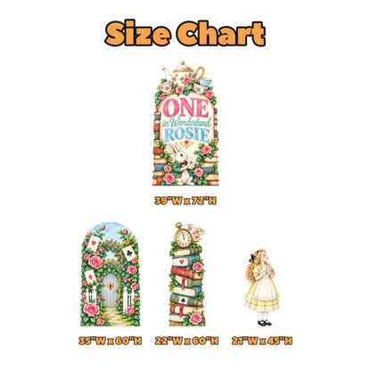 Storybook Book Stack Wonderland Arch Set