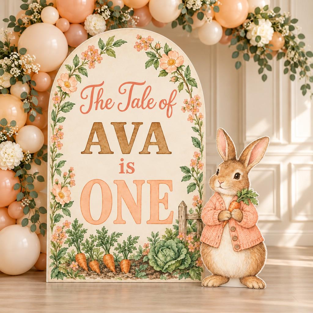 Blue Carrot Garden Bunny Tale Arch Set