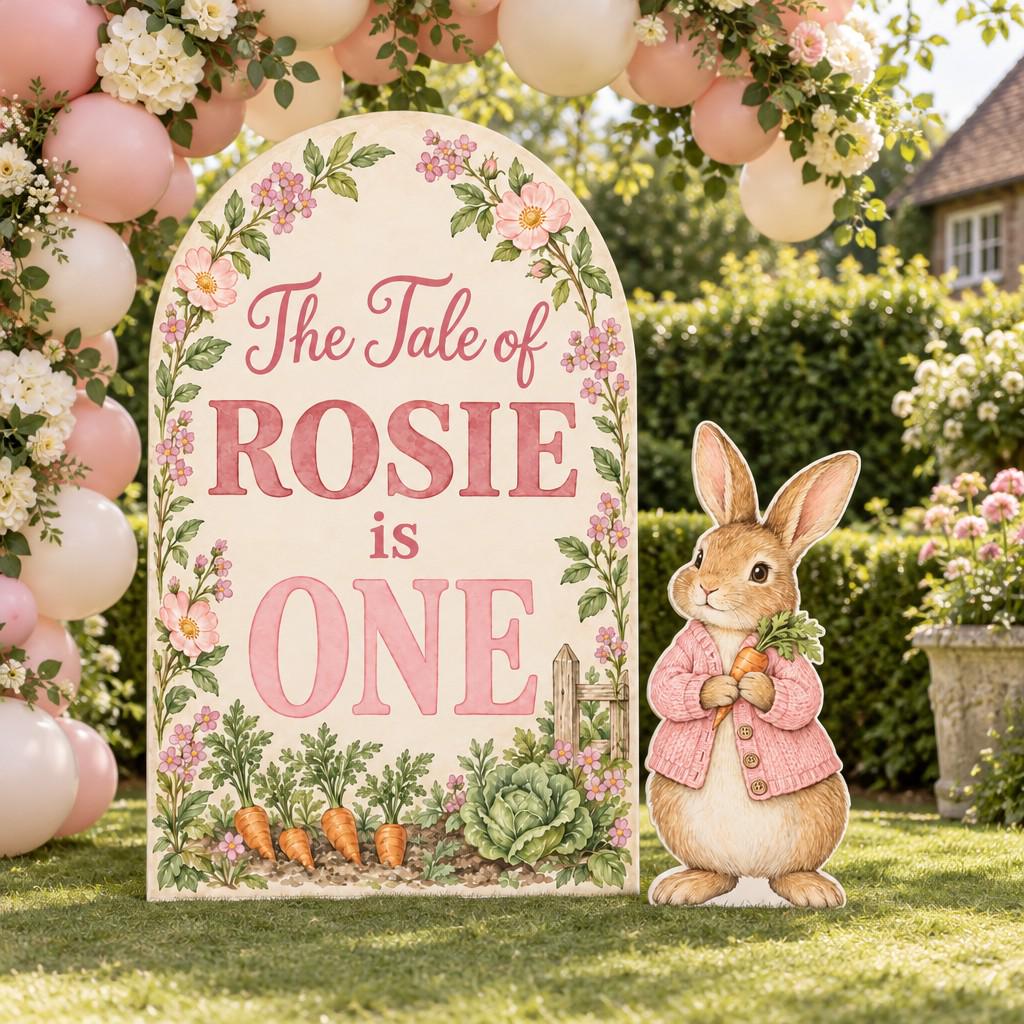 Blue Carrot Garden Bunny Tale Arch Set