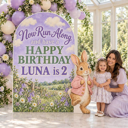 Bluebell Meadow Storybook Bunny Arch Set