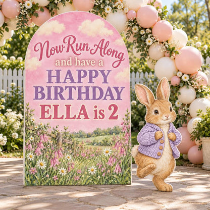 Bluebell Meadow Storybook Bunny Arch Set