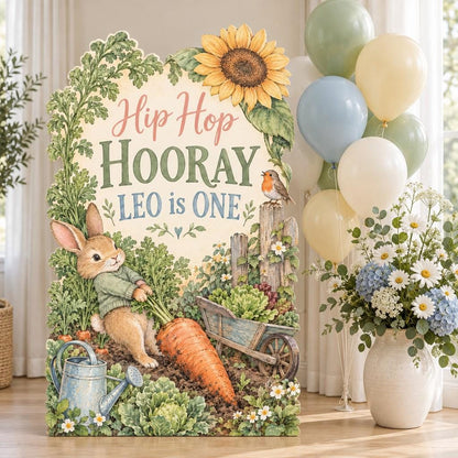 Apple Tree Bunny Storybook Garden Sign