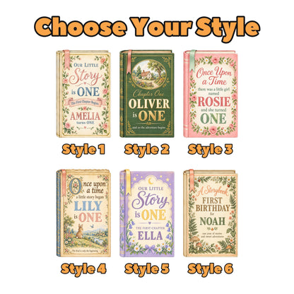 Cream Rose Storybook Bunny Birthday Set