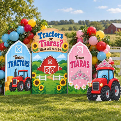 Tractors or Tiaras Barn Reveal Set