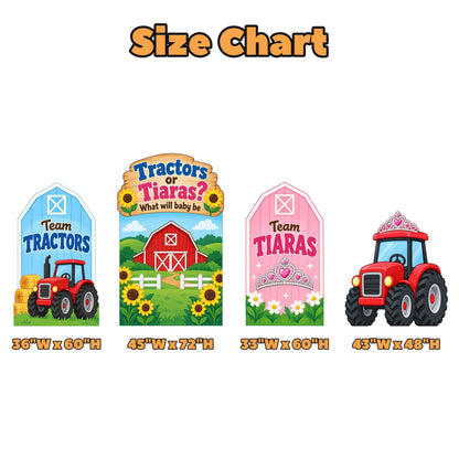 Tractors or Tiaras Barn Reveal Set