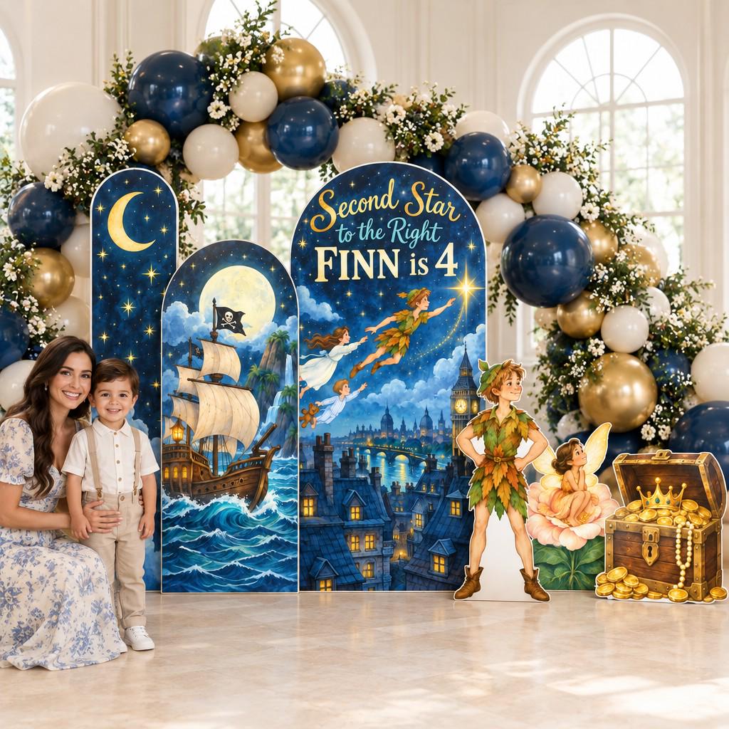 Second Star Neverland Night Sky Arch Set