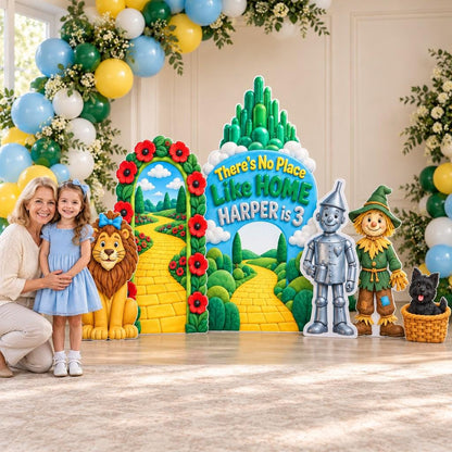 Poppy Road Land of Oz Birthday Arch Set