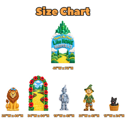 Poppy Road Land of Oz Birthday Arch Set