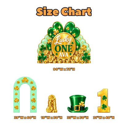 Gold Coin Mint Shamrock Lucky One Set