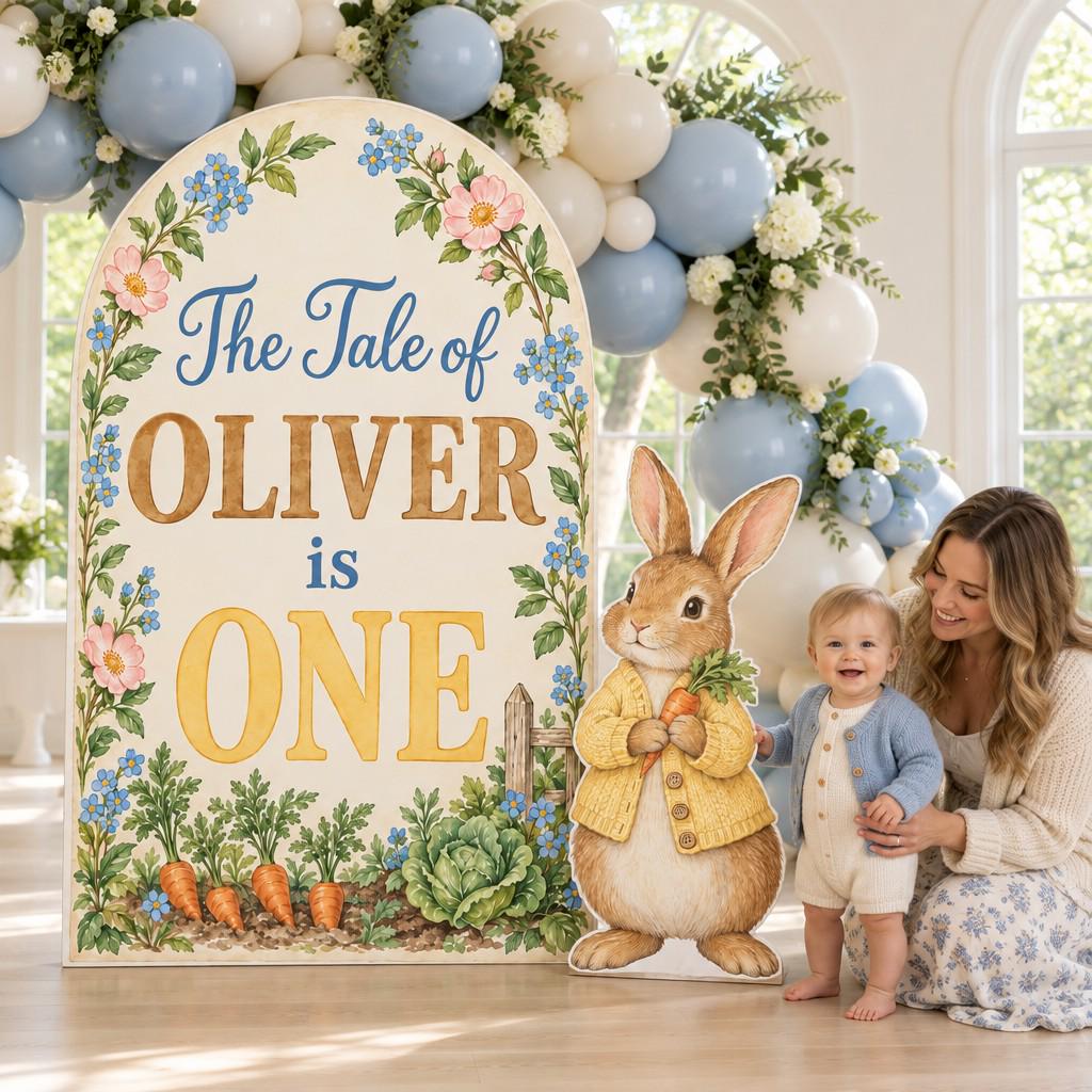 Blue Carrot Garden Bunny Tale Arch Set