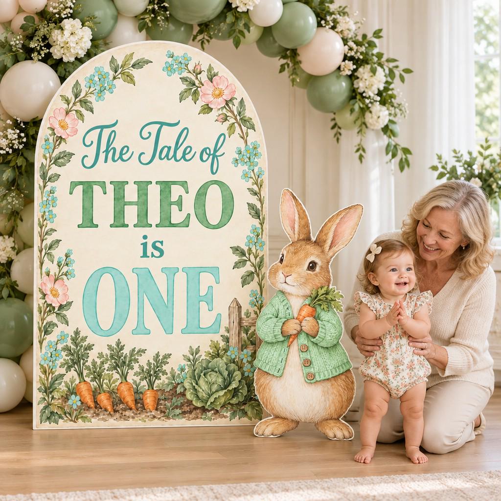 Blue Carrot Garden Bunny Tale Arch Set