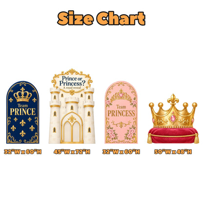 Royal Navy Gold Prince or Princess Reveal Set