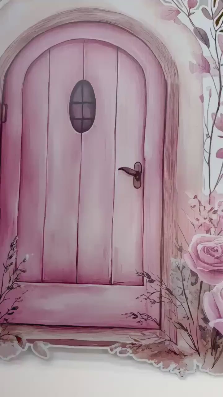 Fairy First Birthday Decor, Mushroom Cutout, Baby Shower, Enchanted Fairy Birthday Decor, Fairy Theme Birthday, Mushroom Backdrop,Fairy Door