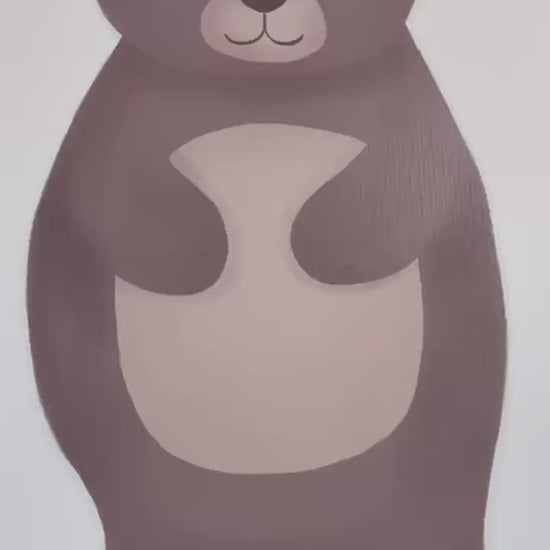 Woodland Animals Cutout, Forest Animals Birthday Decoration, Watercolor Centerpieces, Woodland Baby Shower Decoration, First Birthday Themes