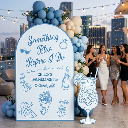 Something Blue Before I Do Bachelorette Party Set - display 1