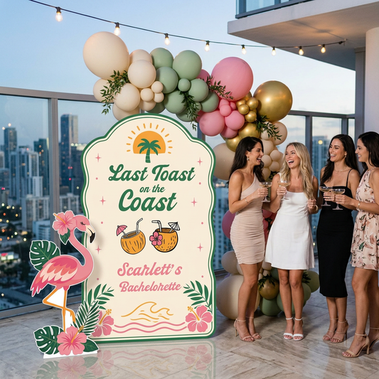 Last Toast on the Coast Bachelorette Party Set - display 1