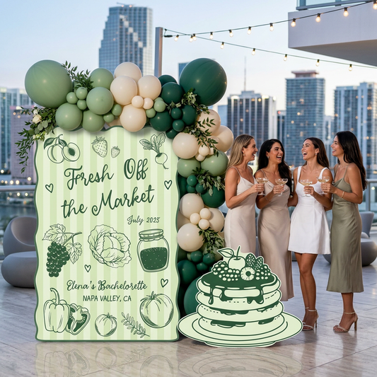 Fresh Off the Market Bachelorette Party Prop Set - display 1