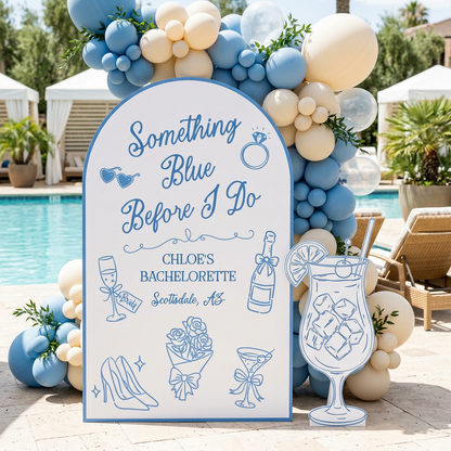 Something Blue Before I Do Bachelorette Party Set - display 2