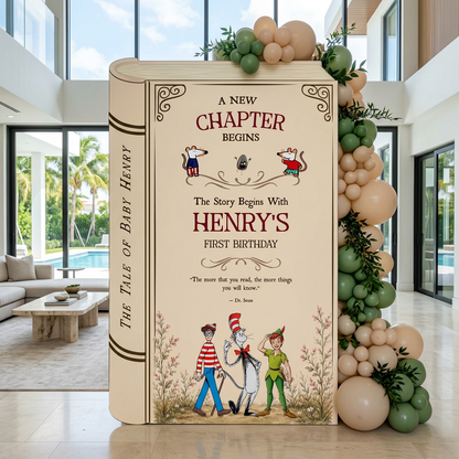 One for the Books Storybook Backdrop (Tale of Baby)
