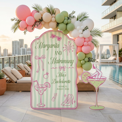 Margarita and Matrimony Bachelorette Party Set - display 4
