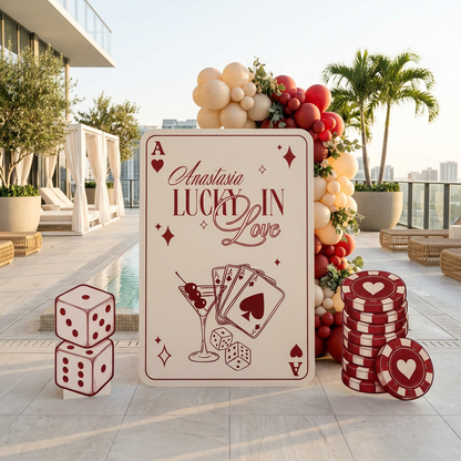 Lucky in Love Casino Bachelorette Party Set - display 4