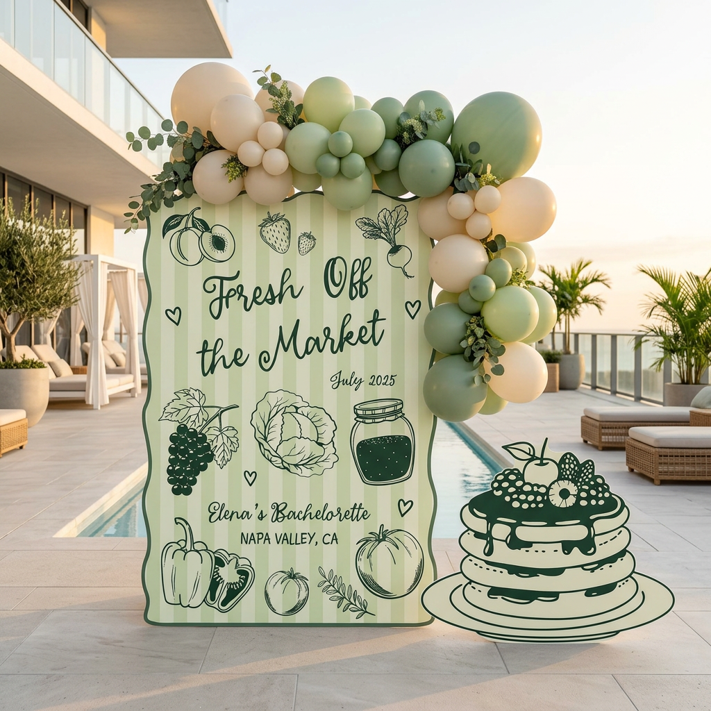 Fresh Off the Market Bachelorette Party Prop Set - display 4