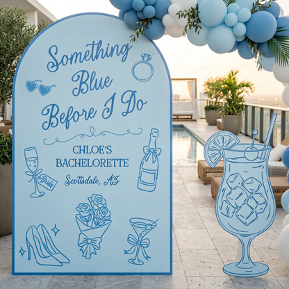Something Blue Before I Do Bachelorette Party Set - display 4