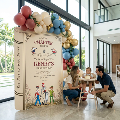 One for the Books Storybook Backdrop (Tale of Baby)
