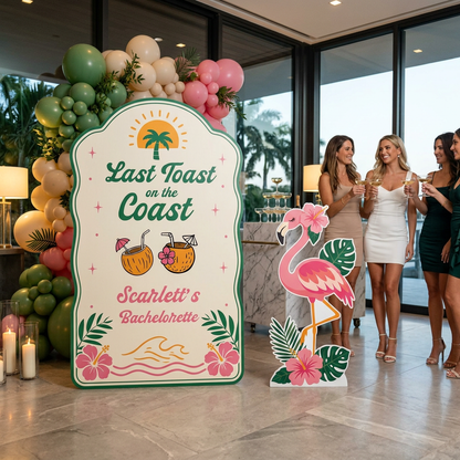 Last Toast on the Coast Bachelorette Party Set - display 5