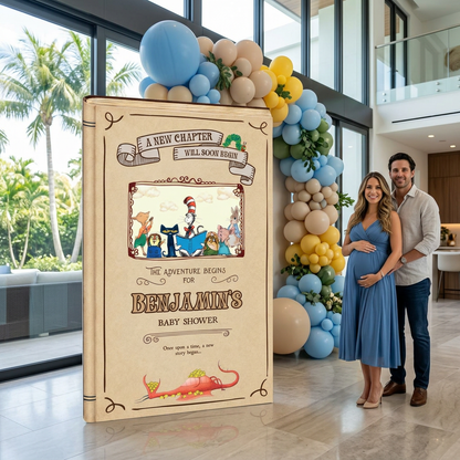 A New Chapter Begins Storybook Backdrop (Kraft Dragons)
